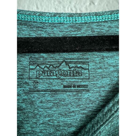 Womens Patagonia Seabrook Heather Green Sleeveless Stretchy Dress 50 SPF size S - Picture 4 of 6